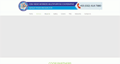 Desktop Screenshot of cebunewscoop.com